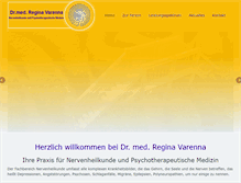 Tablet Screenshot of dr-varenna.de